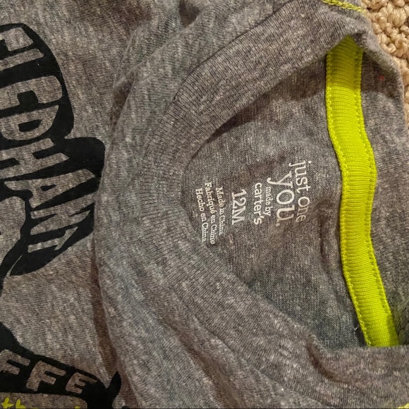 12 month animal long sleeve T-shirt - Picture 3 of 3